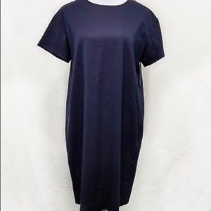 Proenza  Schouler Navy Wool Dress
